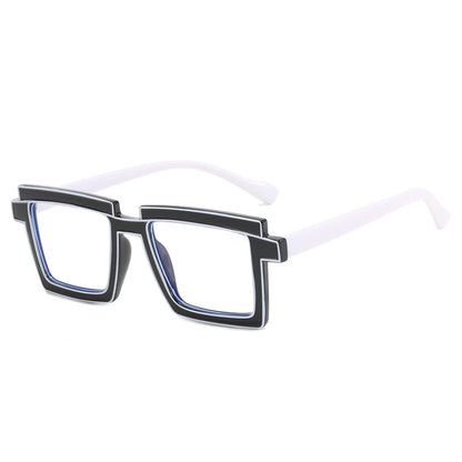 New Fashion Lady Reading Glasses Photochromic Blue Light Filter Prescription Hyperopia Eyeglasses Special Brand Design Frame