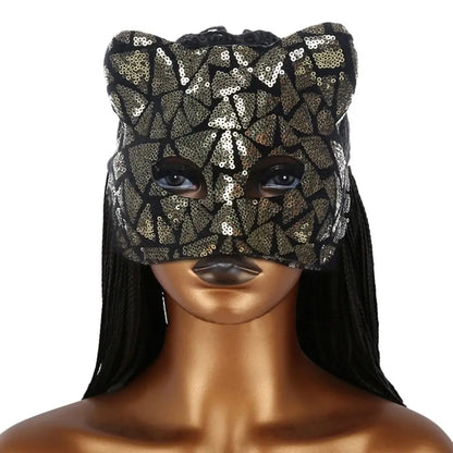 Fashion EVA Cat Girl Mask Venetian Party Party Makeup Ball Mardi Gras Mask Half Face Masquerade Mask