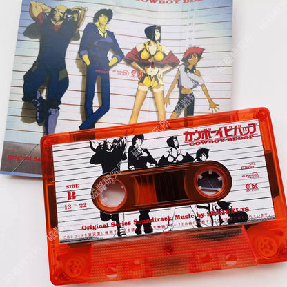 Anime Yoko Kanno Seatbelts Music Tape Greatest Hits OST Album Cassettes Cosplay Walkman Car Recorder Soundtracks Box Party Music