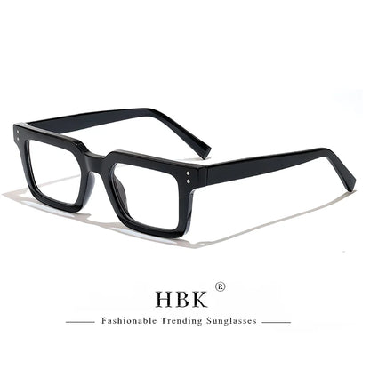HBK Fashion Glasses Frames for Men TR90 Square Anti Blue Light Women's Daily Simple Business Glasses Optical Eyeglasses Frame