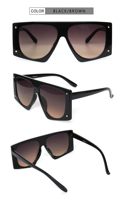 Kenbo Fashion Leopard Sunglasses Punk Designer Luxury Man/Women Sun Glasses Irregular Oversized Classic Vintage UV400 Eyewear