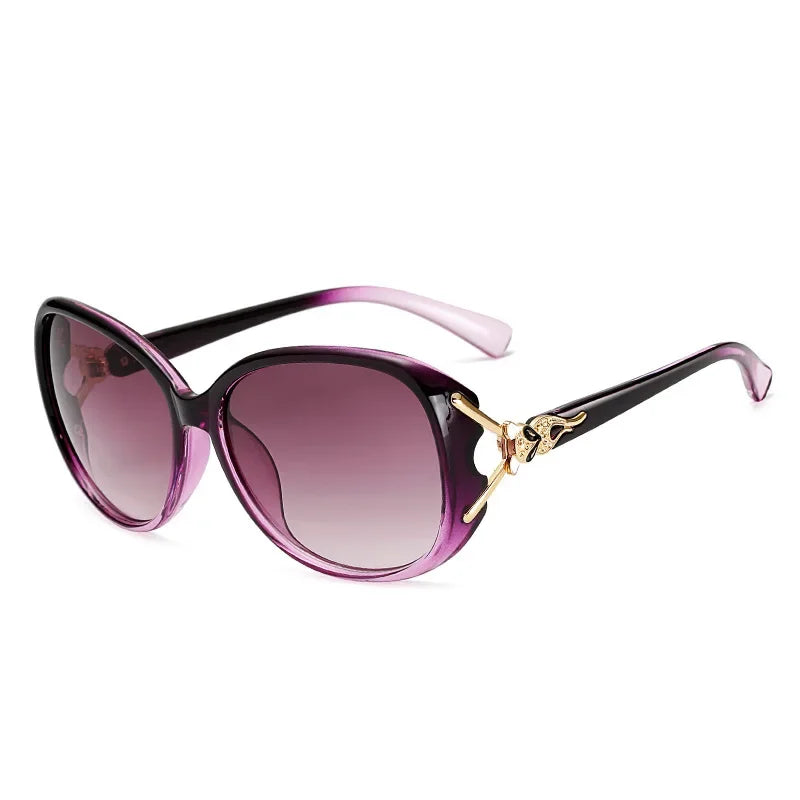 New Vintage Big Frame Sunglasses Woman Vintage Brand Travel Classic Sun Glasses Female Fashion Retro Eyewear UV400