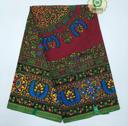 Dutch african Nigiar wax 100% Cotton Real Wax Pagne foVeritable Hollandais Dutch print High Quality fabric cloth 6yards