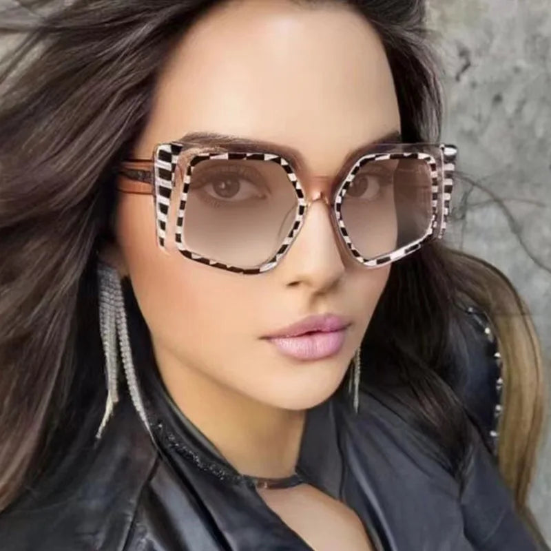 Classic Irregular Cat Eye Sunglasses Women Men Personality Design Outdoor Driving Fashion Party Sun Glasses UV400 Lentes De Sol