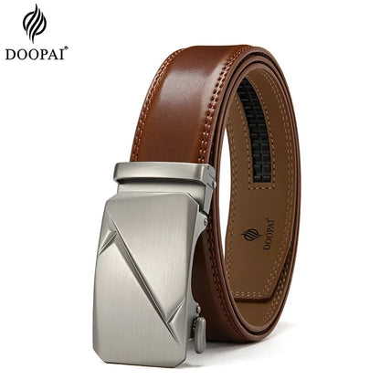 Men Leather Belt Automatic Buckle Belt Fashion Alloy Belts Genune Leather Luxury Belts for Men Business Luxury Designer Clothes