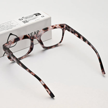 1pc Fashion Square Reading Glasses for Men Women Large Frame Presbyopia Eyeglasses High-definition Eyewear Paerde