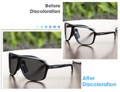 New UV400 Photochromic Cycling Sunglasses for Men MTB Road Bicycle Glasses Outdoor Sports Women Running Eyewear Bike Goggles