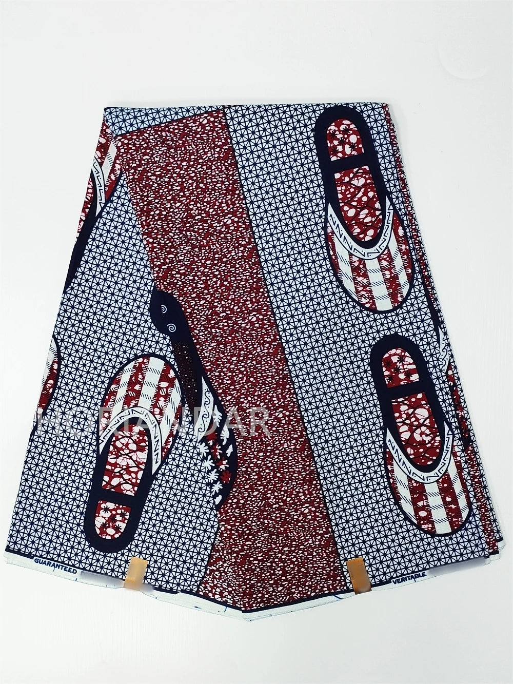 Classical Fabric Dutch Hollandais Fabric Veritable Real Wax for African Printed Dress Guaranteed 100% Cotton 6 Yards