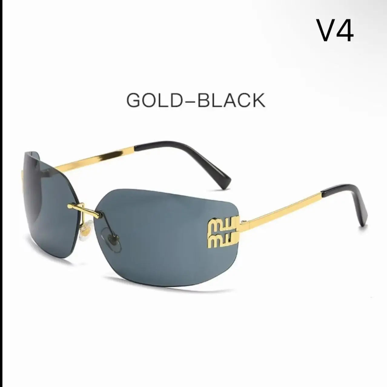 New Fashion Brand Sunglasses Retro Small Frame Woman Man Metal Cat Eye Glasses Shades UV Protection Sun Glasses with Box