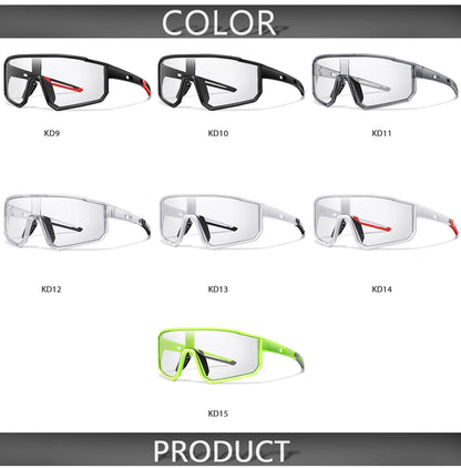 Photochromic Sunglasses New Style Brand Men Women Comfortable Windproof Cycling Glasses for Bicycle MTB Bike Running Fishing