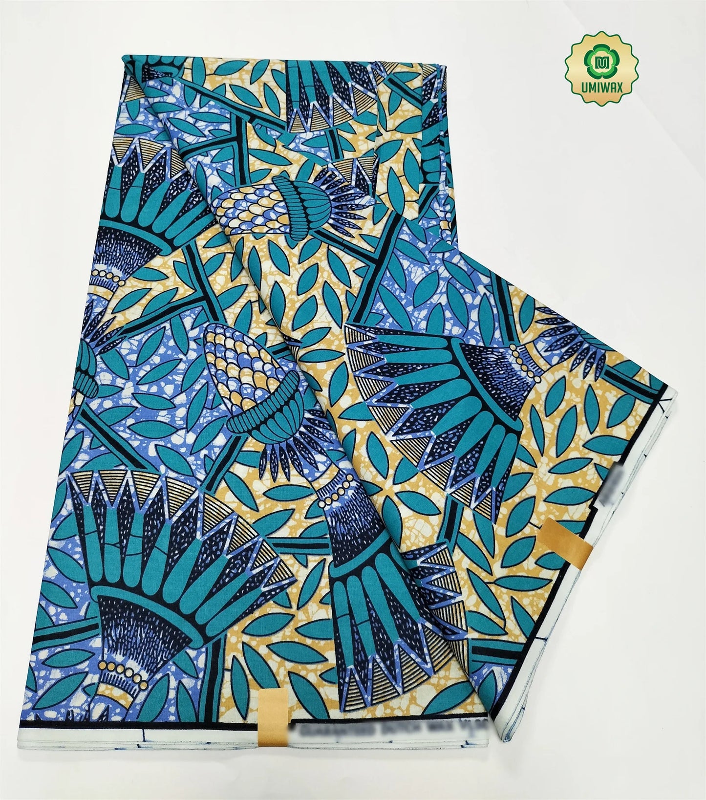 2025 Newest Ankara Real Wax Fabric Guaranteed Veritable African Wax Print Pagne Fabric 100% Cotton 6 Yards Ghana Style Dresses