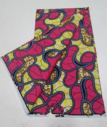 Ankara Wax Fabric 2024 High Quality African Wax Print Fabric 100% Cotton African Guaranteed Veritable Real Wax For Dresses