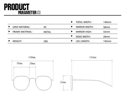 New Classic Pilot Sunglasses Women Men Retro Shades Brand Female Luxury Sun Glasses Vintage Oculos De Sol Feminino UV400