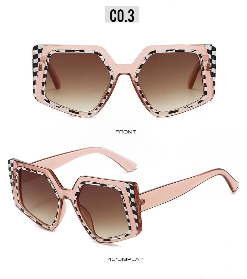 Classic Irregular Cat Eye Sunglasses Women Men Personality Design Outdoor Driving Fashion Party Sun Glasses UV400 Lentes De Sol