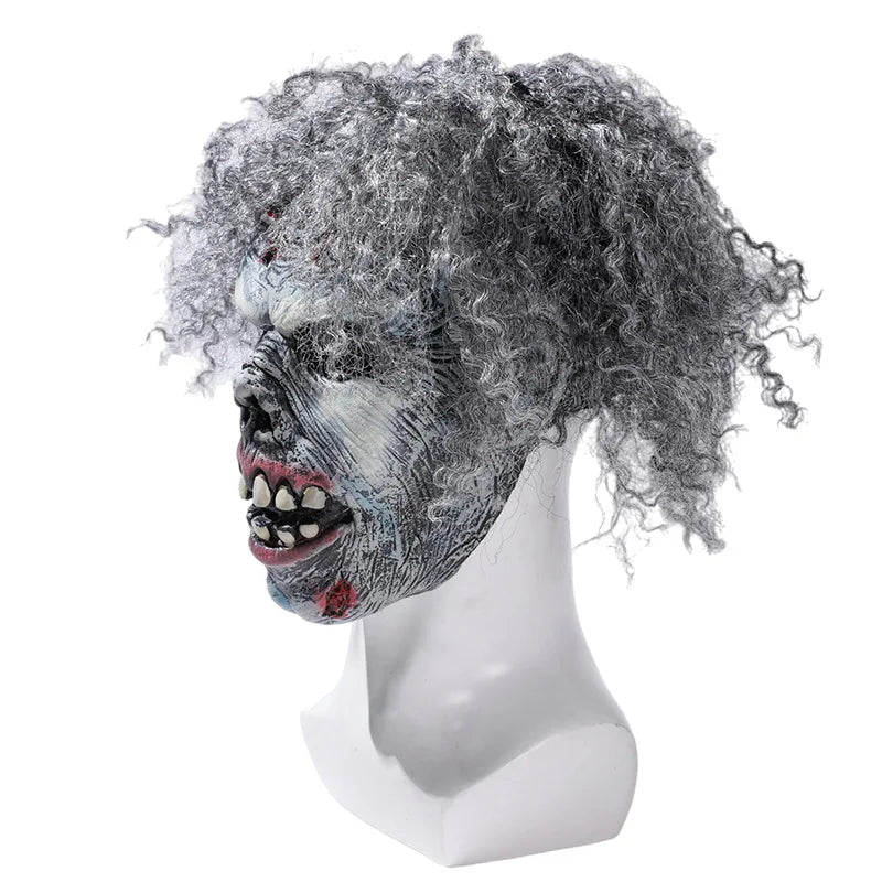 Adult Latex Horror Mask Halloween Carnival Classic Style Zombie Clown Funny Face Party Costume Accessories Dance Party Props
