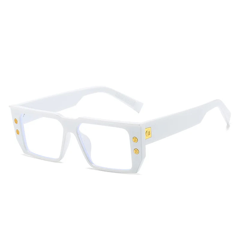 YOOSKE Square Eyeglasses Frames for Women Men Anti Blue Light Glasses Frame Optical Computer Eyewear