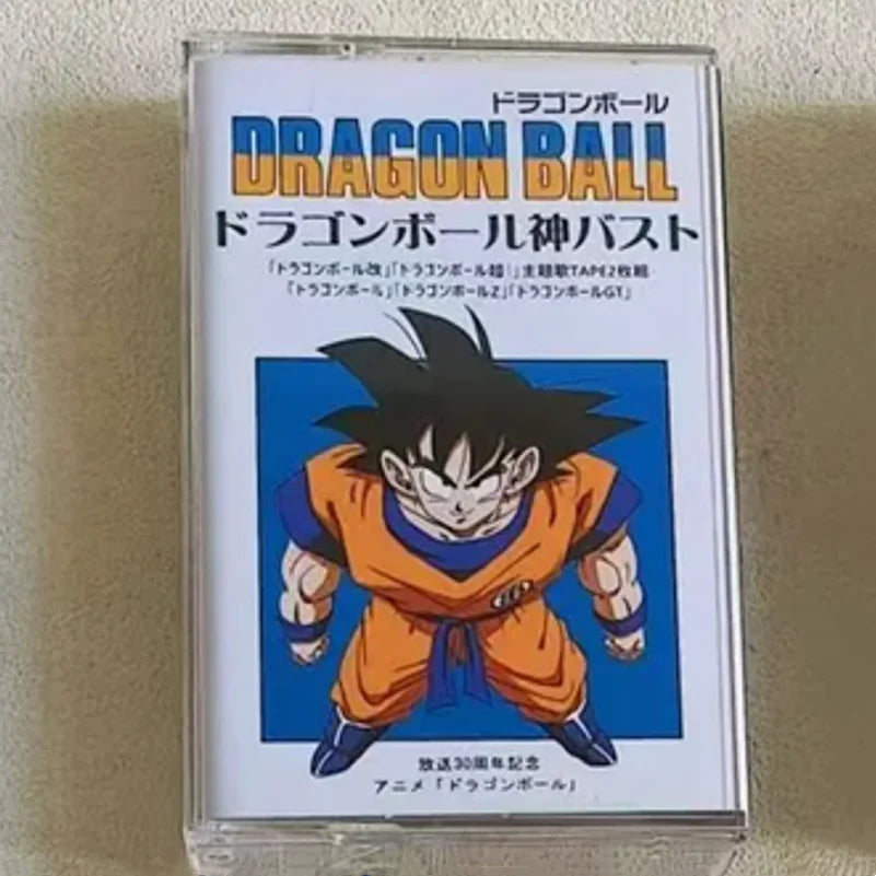 Anime Dragon Ball Hiroki Takahashi Music Tape 30th Anniversary Album 2pcs Cassettes Cosplay Walkman Car Recorder Soundtracks Box