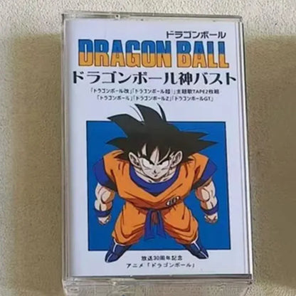 Anime Dragon Ball Hiroki Takahashi Music Tape 30th Anniversary Album 2pcs Cassettes Cosplay Walkman Car Recorder Soundtracks Box