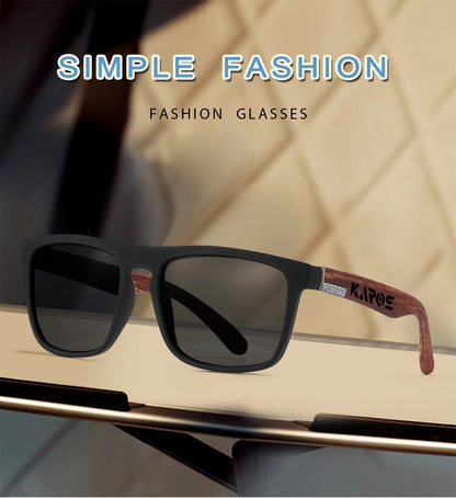 KAROS 2PCS Sunglasses Men/Women Polarized Square Mirror Brand Design Luxury UV400 SunShade Unisex Fishing Driving Cycling Hiking