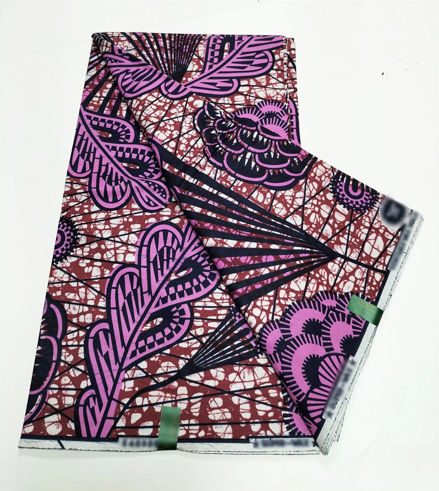 2025 Newest Veritable Original Super-W Guaranteed Dutch Hollandais Pagne Real Wax Print Fabric African Dress 100% Cotton 6 yard
