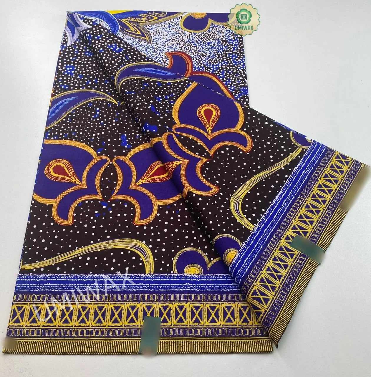 Dutch african Nigiar wax 100% Cotton Real Wax Pagne foVeritable Hollandais Dutch print High Quality fabric cloth 6yards