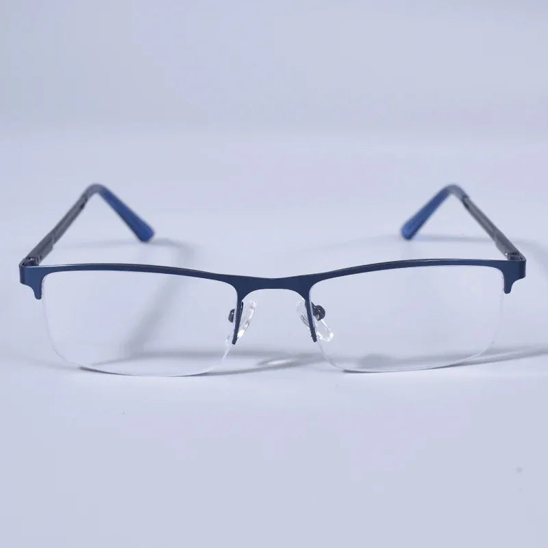 Light Half Frame Reading Glasses Blue Light For Presbyopia Eyeglasses with Diopters +1.0+1.25+1.5+1.75+2.0+2.25+2.5+2.75+3.0+4.0