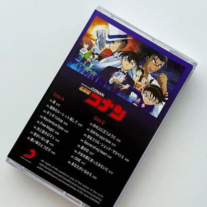 Detective Conan Wild Police Story Music Tape Anime Soundtracks Tape Mysterious Eyes Collections Commemorative with Box Gifts