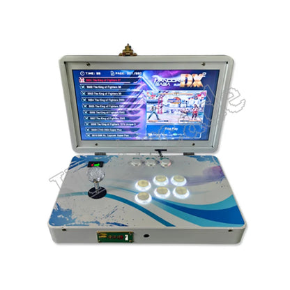 14-Inch Arcade Video Game  Console  Folding Moonlight Treasure Box 2025 Pandora saga dx Box 26800 in 1 720P HD