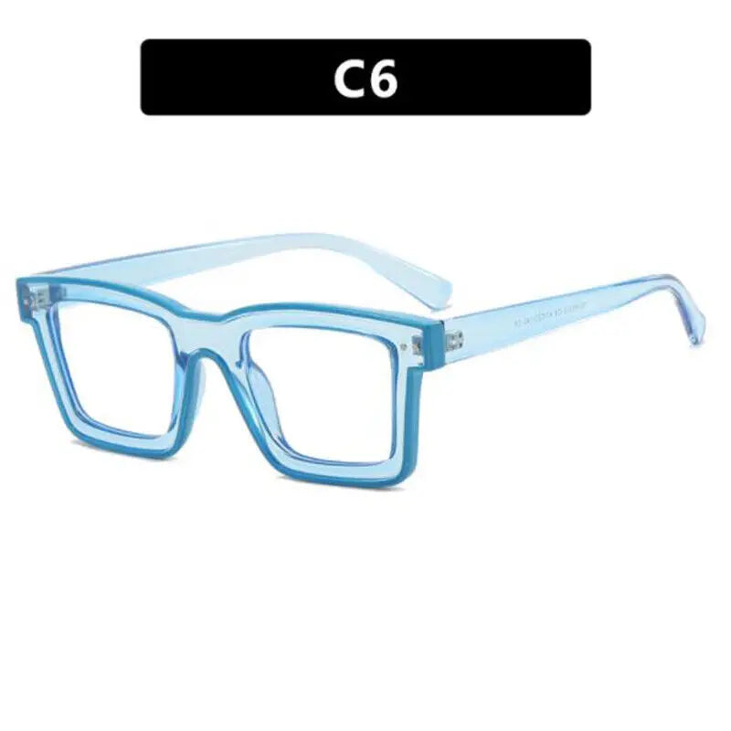 TR90 Vintage Square Anti Blue Light Reading Glasses Prescription Glasses Frame For Men Women Optical Glasses Presbyopic Eyewear