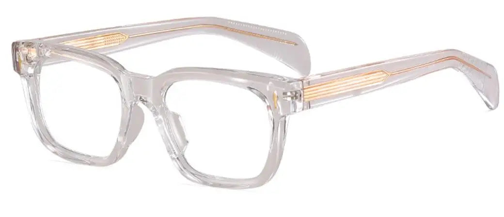 Brand Designer Fashion Square Reading Glasses Luxury Women Men Big Frame Magnifing Glasses Anti Blue Light Presbyopia Eyeglasses