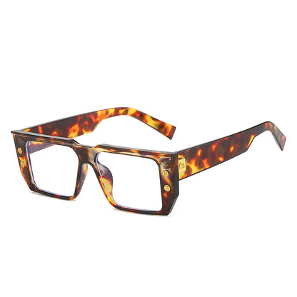 YOOSKE Square Eyeglasses Frames for Women Men Anti Blue Light Glasses Frame Optical Computer Eyewear