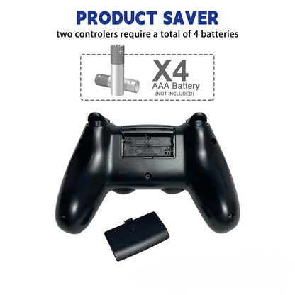 X2 Retro Game Stick 4K Video Game Console 40000+ Games,30+ Emulators,HD Output 2 Wireless Controllers,Plug and Play,TV/Computer