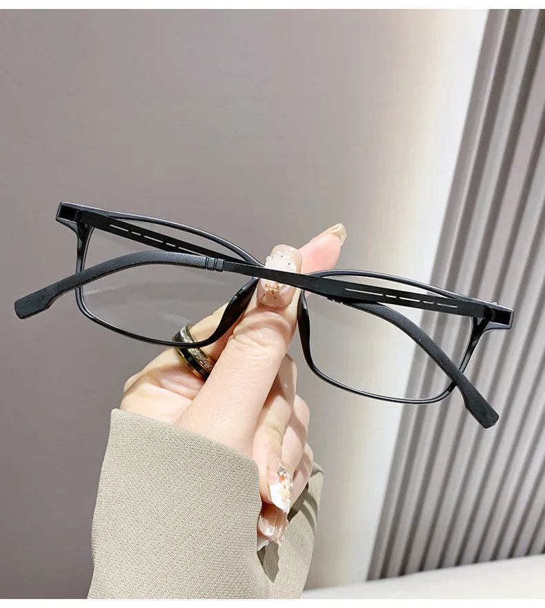 New Anti Blue Light Reading Glasses For Men And Women Blocking Blue Light Optical Lenses Oculos Rectangle Gafas +1.0 +4.0