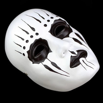 Halloween Band Resin Mask Joey Dressed Up Full Face Adults Mask Drummer Role Playing Movie Skull Masquerade Cosplay Scary Prop
