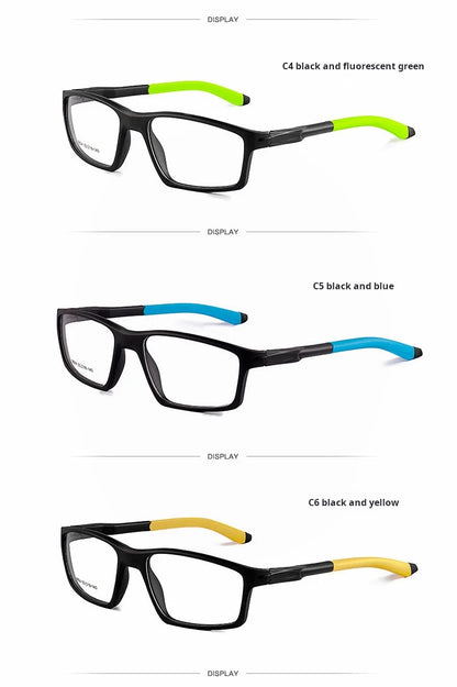 Xbora Sports Anti-blue light Photochromic Myopia Glasses Men Big Size Frame Prescription Glasses Popular Classic Outdoor 9804