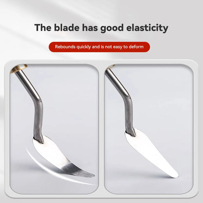 7Pcs/Set Stainless Steel Oil Painting Knives Artist Crafts Spatula Palette Knife Oil Painting Mixing Knife Scraper Art Tools