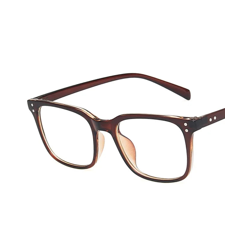 Square Fashion Glasses Women Blue Light Blocking Glasses Men TR90 Anti Blue Light Gaming Optical Computer Eyeglasses Frames