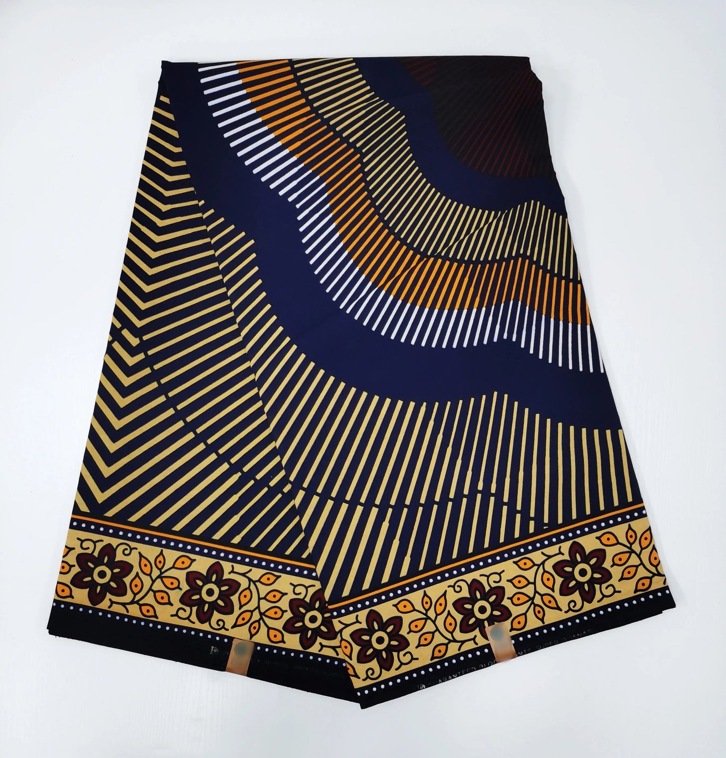 2025 Newest Ankara Real Wax Fabric Guaranteed Veritable African Wax Print Pagne Fabric 100% Cotton 6 Yards Ghana Style Dresses