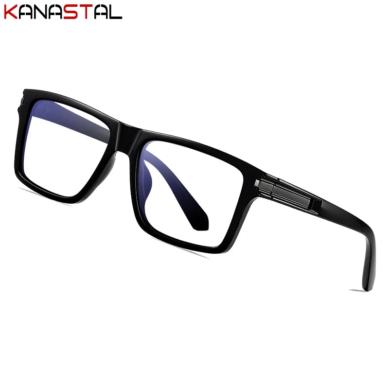 Men Prescription Reading Glasses Optical Lenses Myopia Eyewear Women Blue Light Blocking Goggles TR90 Square Eyeglasses Frame