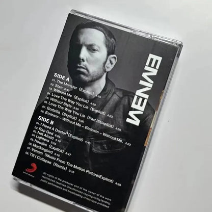 Eminem Music Magnetic Tape Greatest Hits Album Cassette Cosplay Walkman Car Recorder Soundtracks Box Party Music