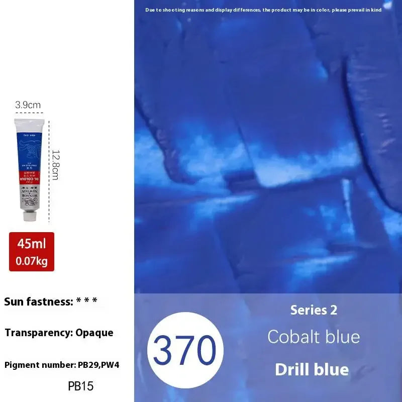 Winsor & Newton 45ML Oil Paint,Colorful Professionals Artist Drawing Tools for Canvas Wood,Crafts,Paper Art Stationery Supplies