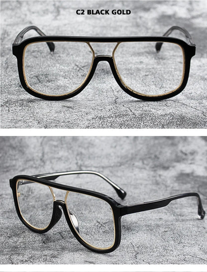 O-Q CLUB Men's Glasses for Reading Glass Eyeglasses Women's Eyepieces Graduated Lenses to Read Eye-glasses -1 Eyeglass Frames
