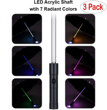 Umbrella | LED UMBRELLA for Rain or Sun or Just for Fun | Quality Rain Umbrella for All Ages Boys/Girls/Adults