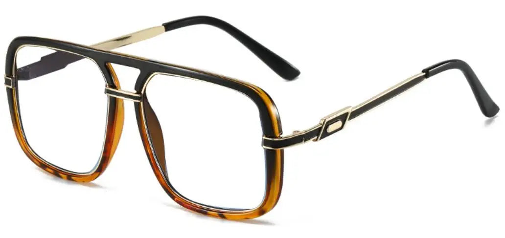 Oversize Square Designer Reading Glasses Women Luxury Brand Double Bridge Prescription Blocking Blue Light Presbyopic Eyeglasses