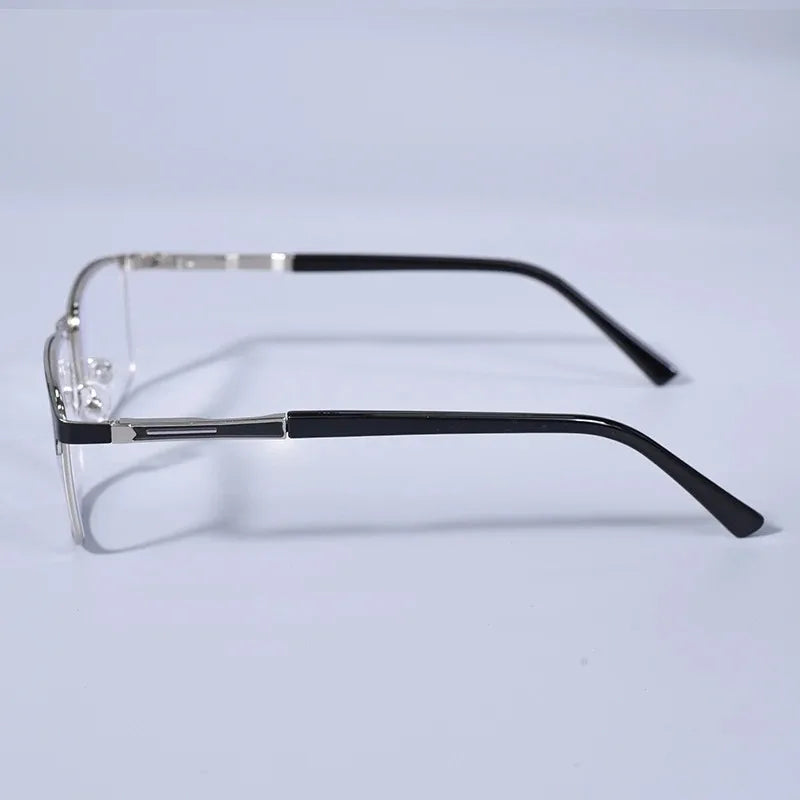 Double Color Oversize Frame Reading Glasses For Men And Women Anti blue Light High Quality Square Presbyopia Glasses+175