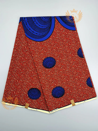 2024 New Hot Sale African Wax Veritable Wax Guaranteed Real High Quality wax print fabric Pagne African Ankara abc