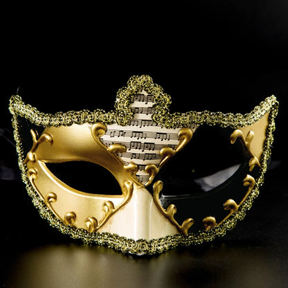 Vintage Style Painted Female Venetian Mask for Masquerade Carnival Halloween Costume Party Grand Events Cosplay Male Face Masks