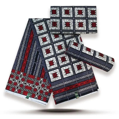 Veritable Super V Real Wax Guaranteed Wax Printed Real Dutch Hollandais Loincloth African Dress 100% Cotton Fabric 6 Yards Batik