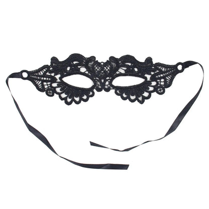 Black Party Mask for Women Hollow Lace Masquerade Blindfold Face Masks Princess Prom Party Props Costume Accessories