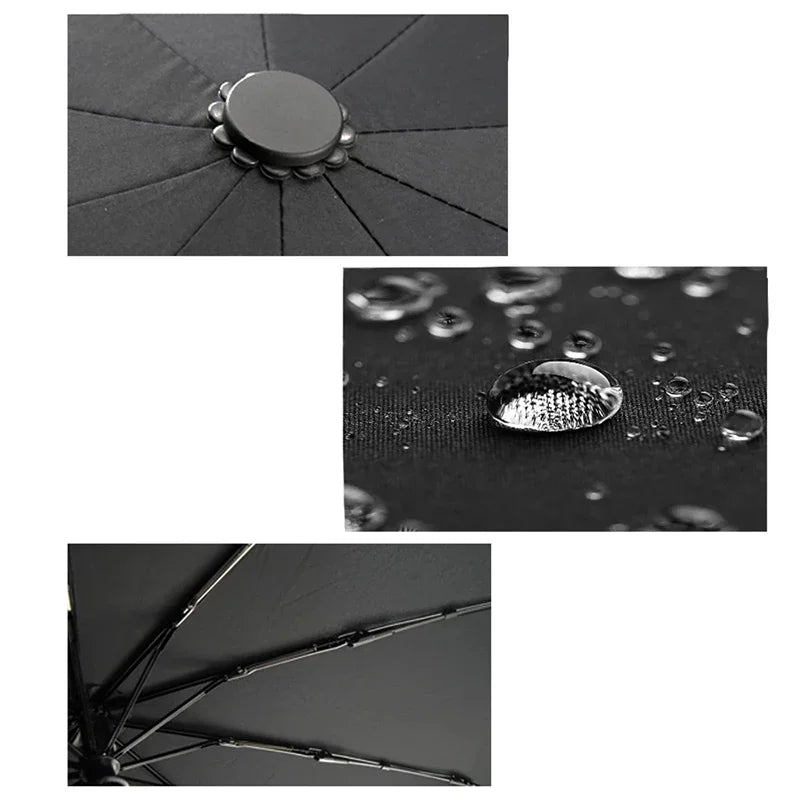 For Peugeot 206 5008 207 208 301 308 407 408 508 2008 3008 4008 GT RCZ GTLine Car Automatic Folding Windproof Sunshade Umbrella